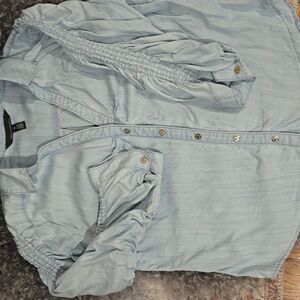 WHBM Blouse/Lightweight Jacket